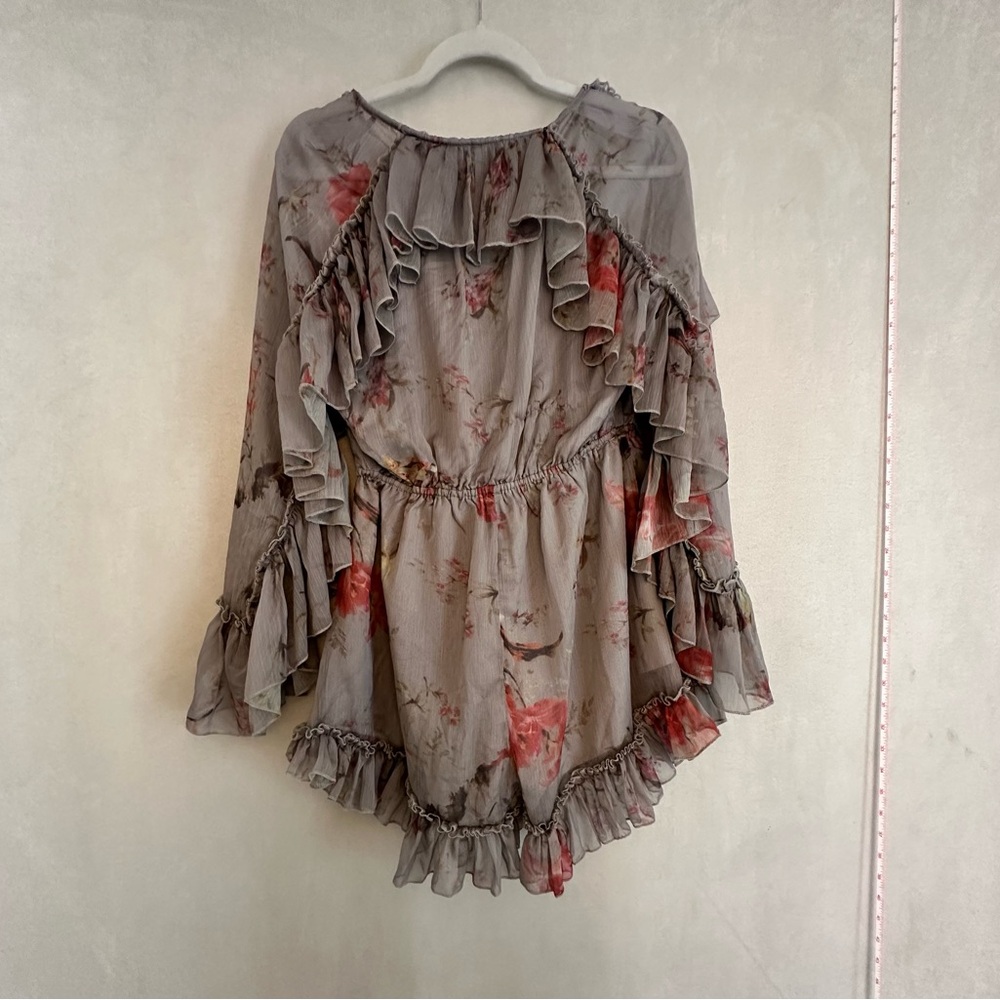Floral Ruffle Dress - Picture 3 of 6